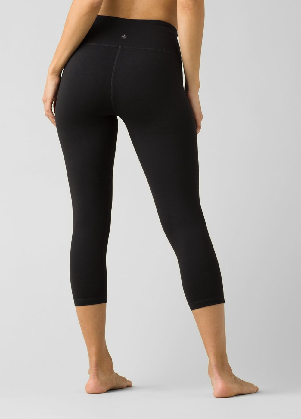 Black Women's PrAna Transform Capri Leggings | URXYBE904