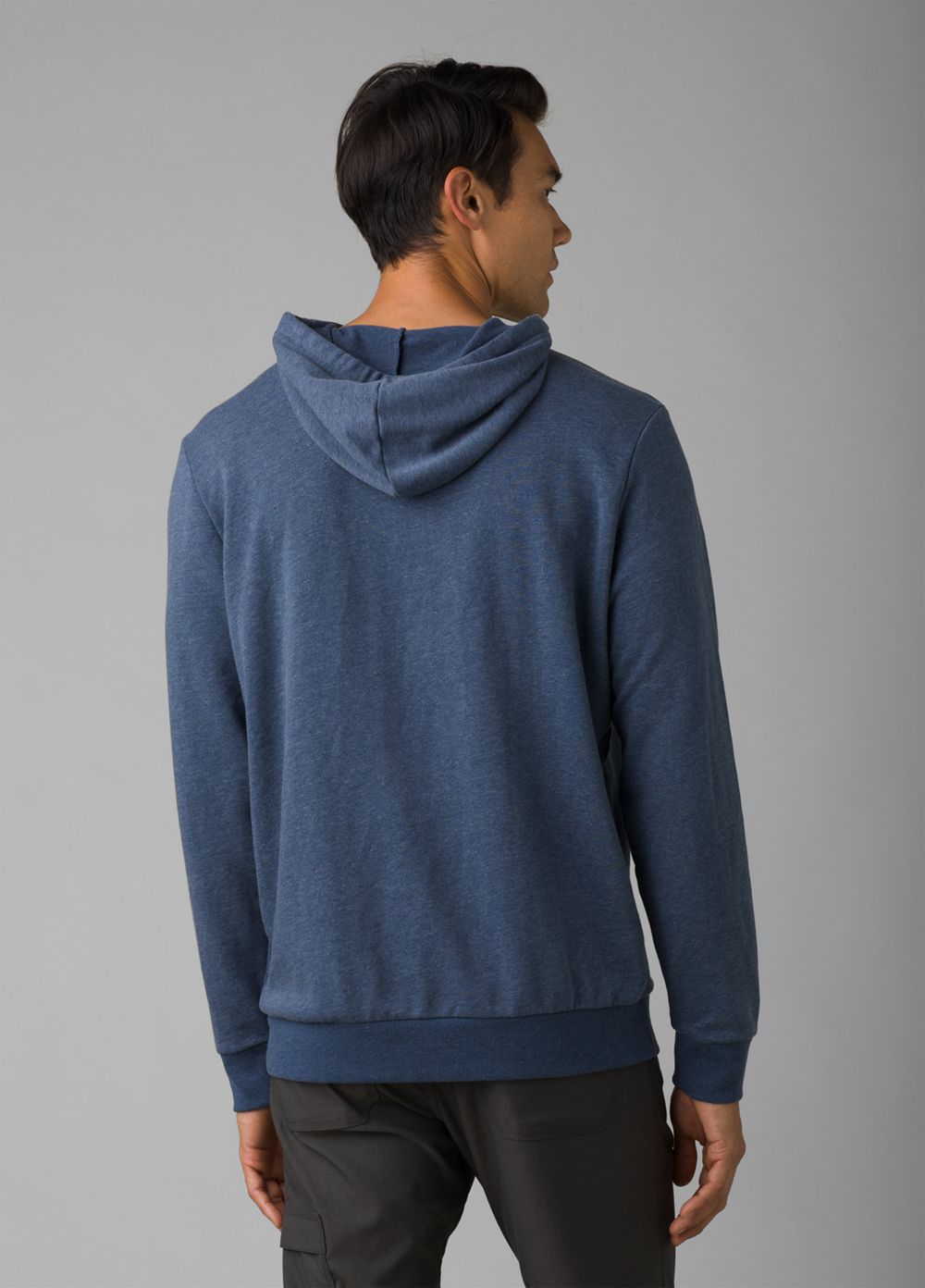 Blue Men's PrAna Journeyman Hoodie | MUIRYD410