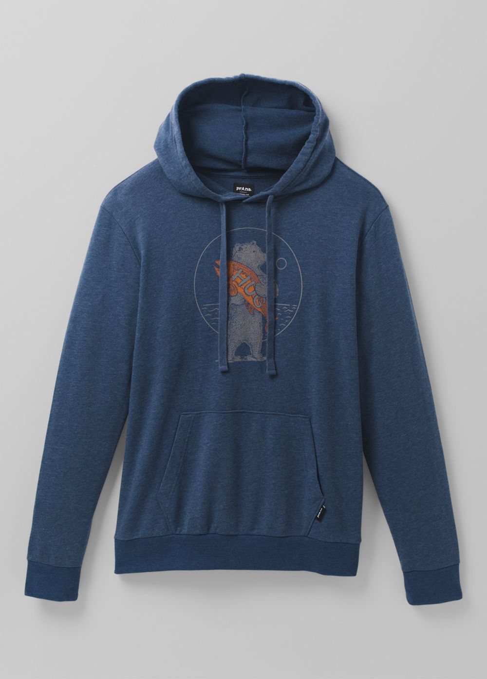 Blue Men's PrAna Journeyman Hoodie | MUIRYD410