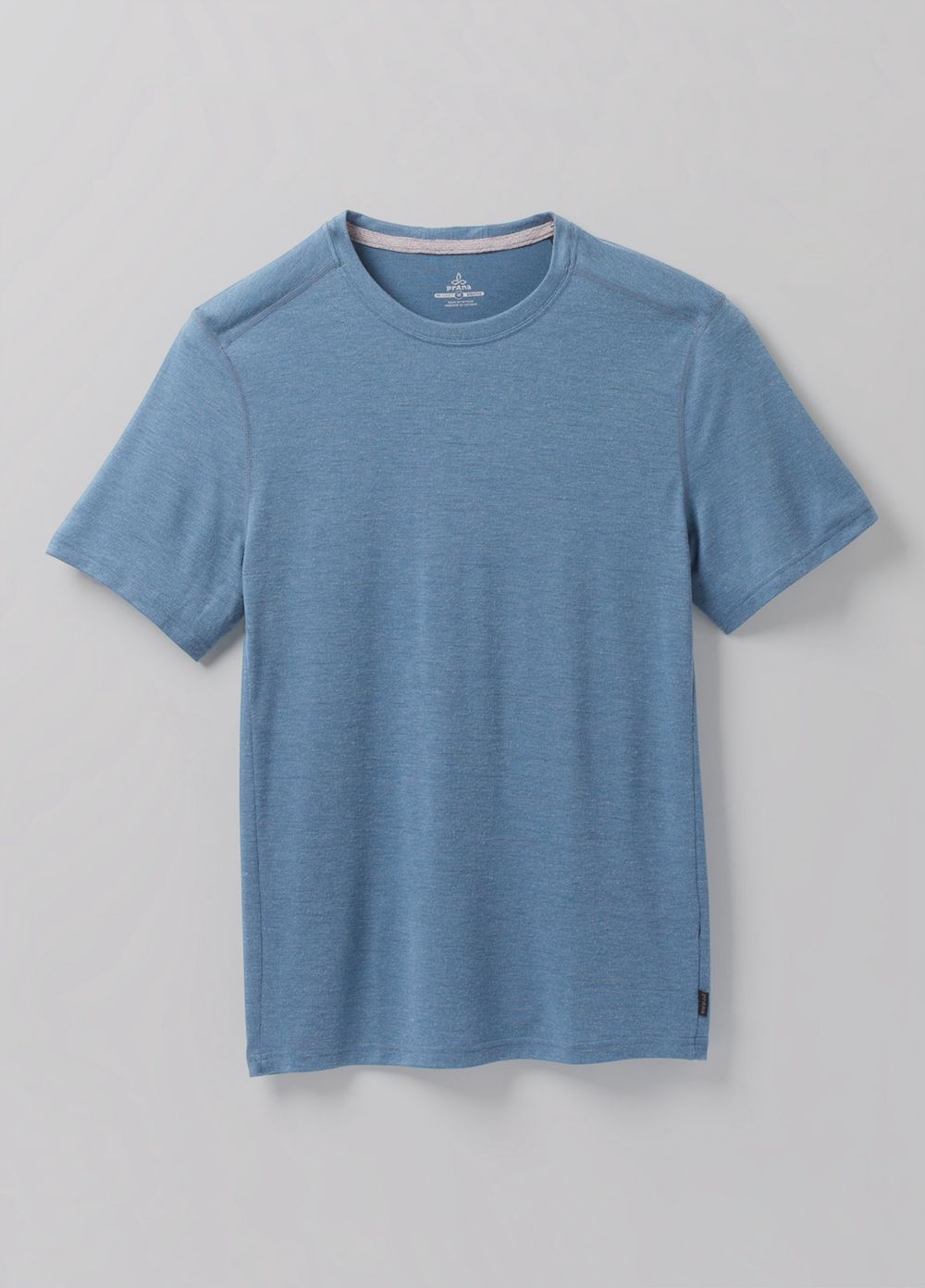 Blue Men's PrAna Prospect Heights Crew T-Shirts | ROCHYX361