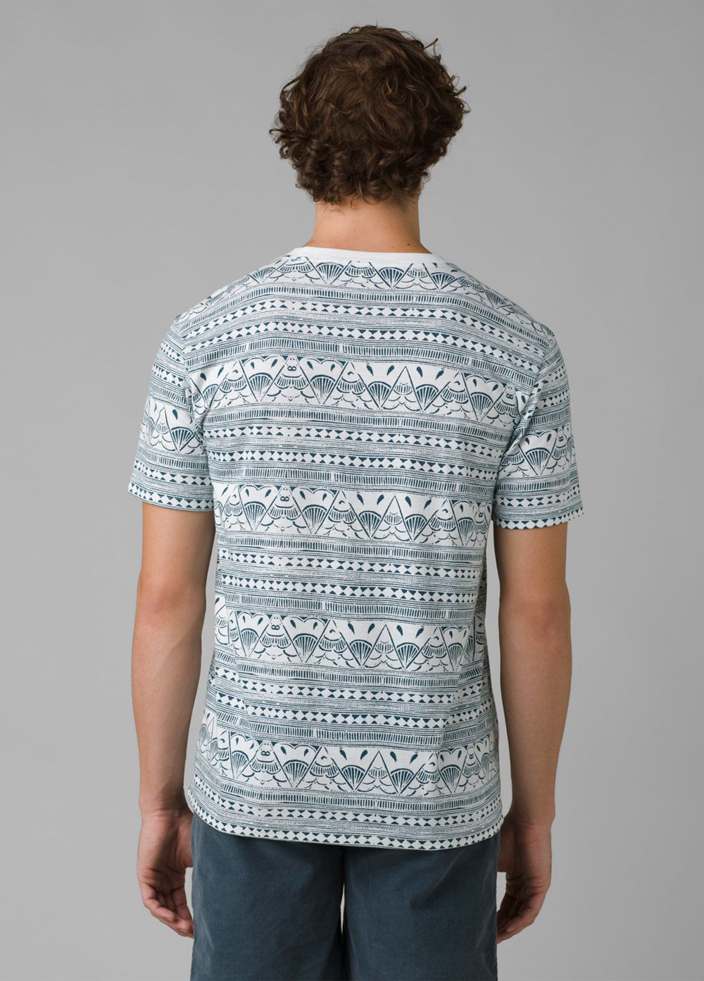 Blue Men's PrAna Roots Studio Pocket T-Shirts | CXPRTH208