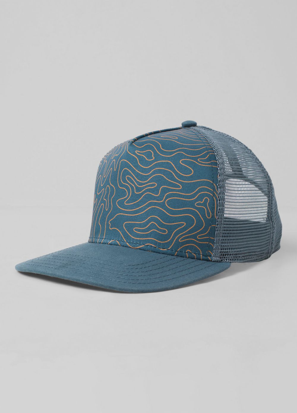 Blue Men's PrAna Vista Trucker Hats | CXEIOR745