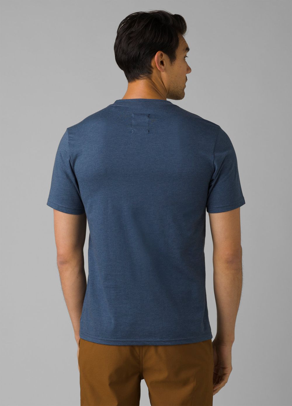 Blue Men's PrAna Wise Ass Journeyman 2 T-Shirts | RCUWPV738