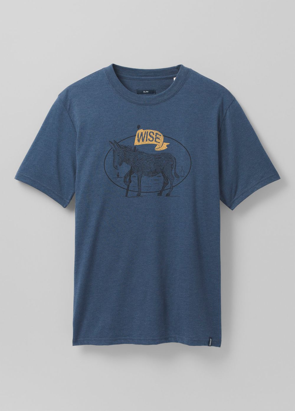 Blue Men's PrAna Wise Ass Journeyman 2 T-Shirts | RCUWPV738