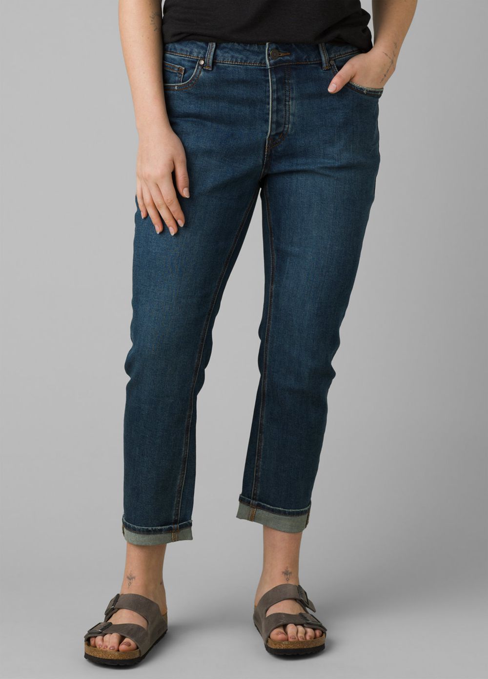 Blue Women\'s PrAna Buxton Jeans | DVAPFW327