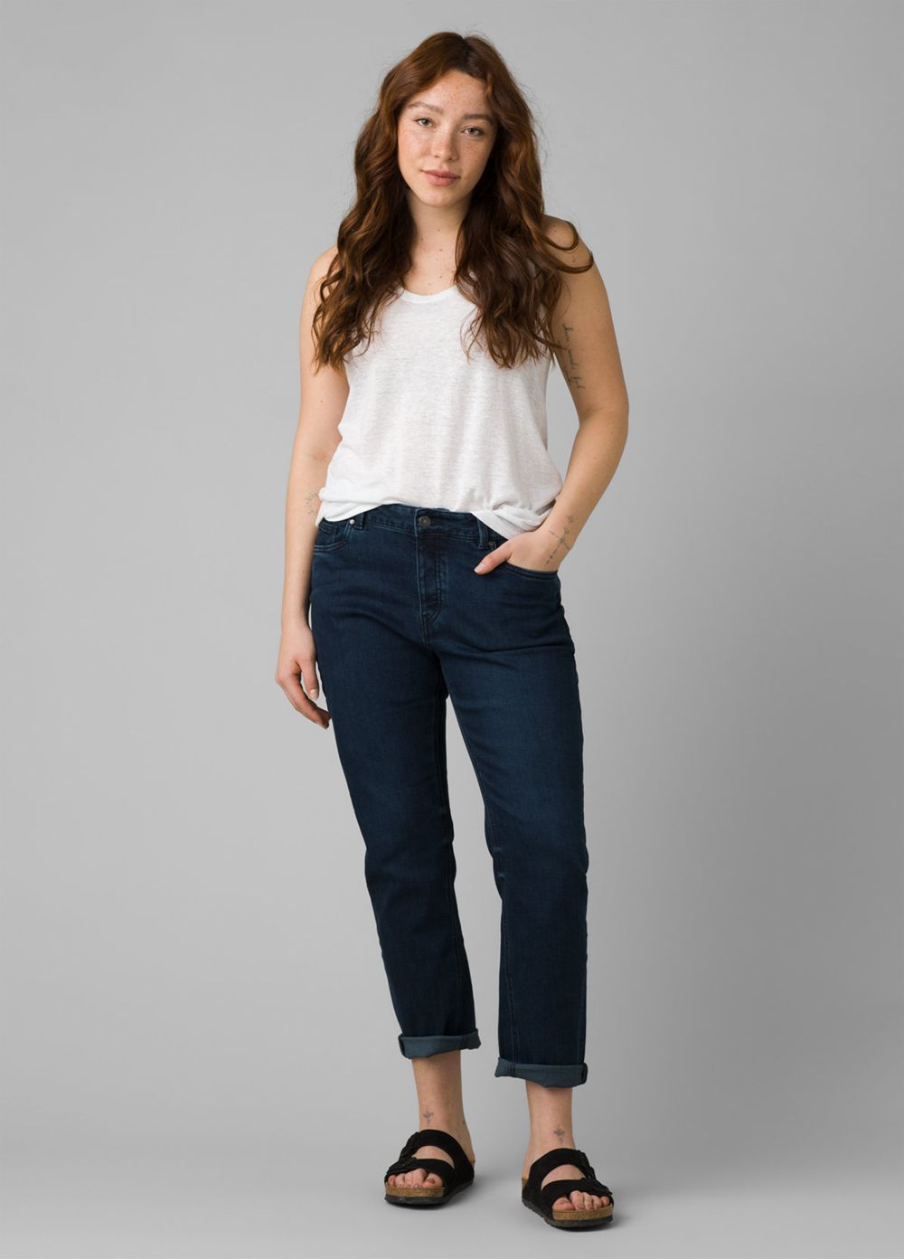 Blue Women's PrAna Buxton Jeans | SKVFJE345