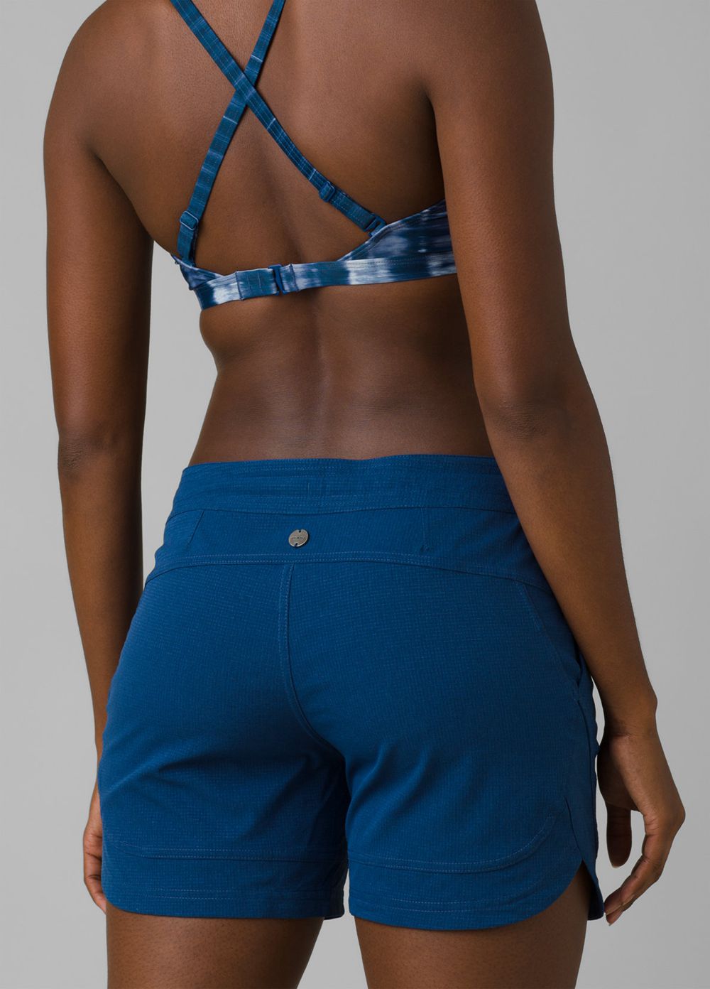 Blue Women's PrAna Ebelie Shorts | MOQHIF567