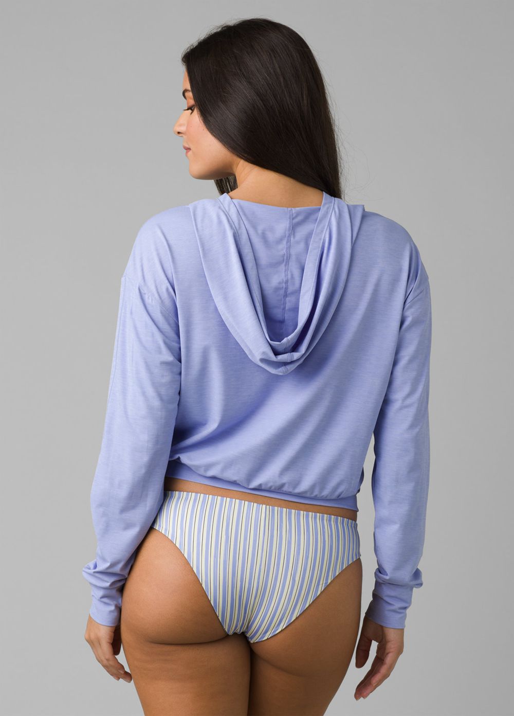 Blue Women's PrAna Eileen Hoodie | QILXRH063