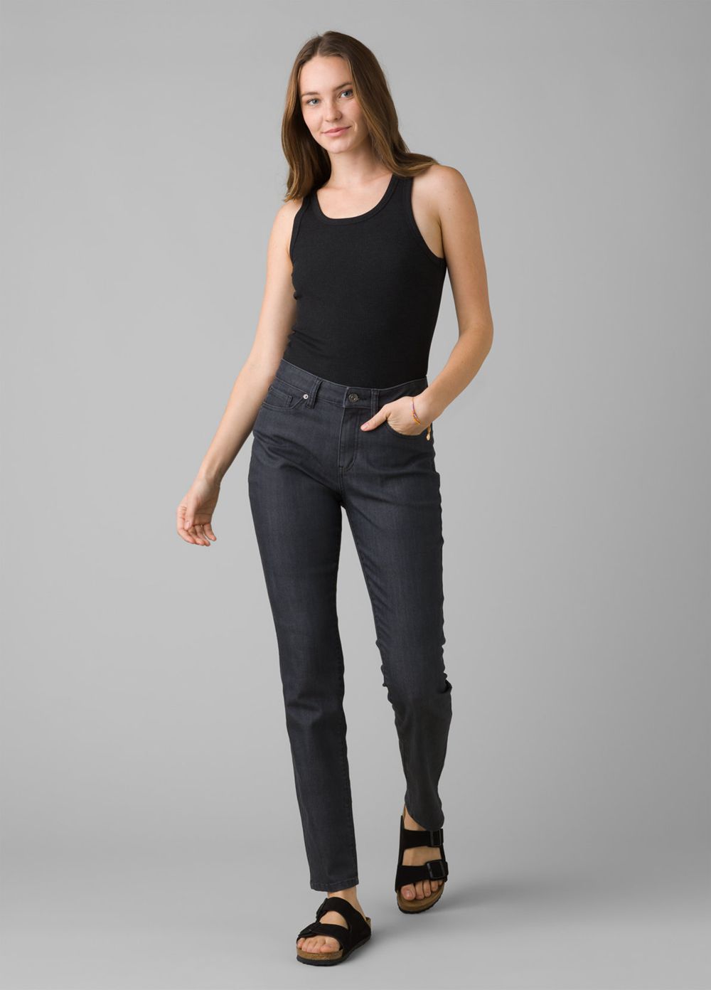 Blue Women's PrAna Kayla High Rise Jeans | WPAKRM289