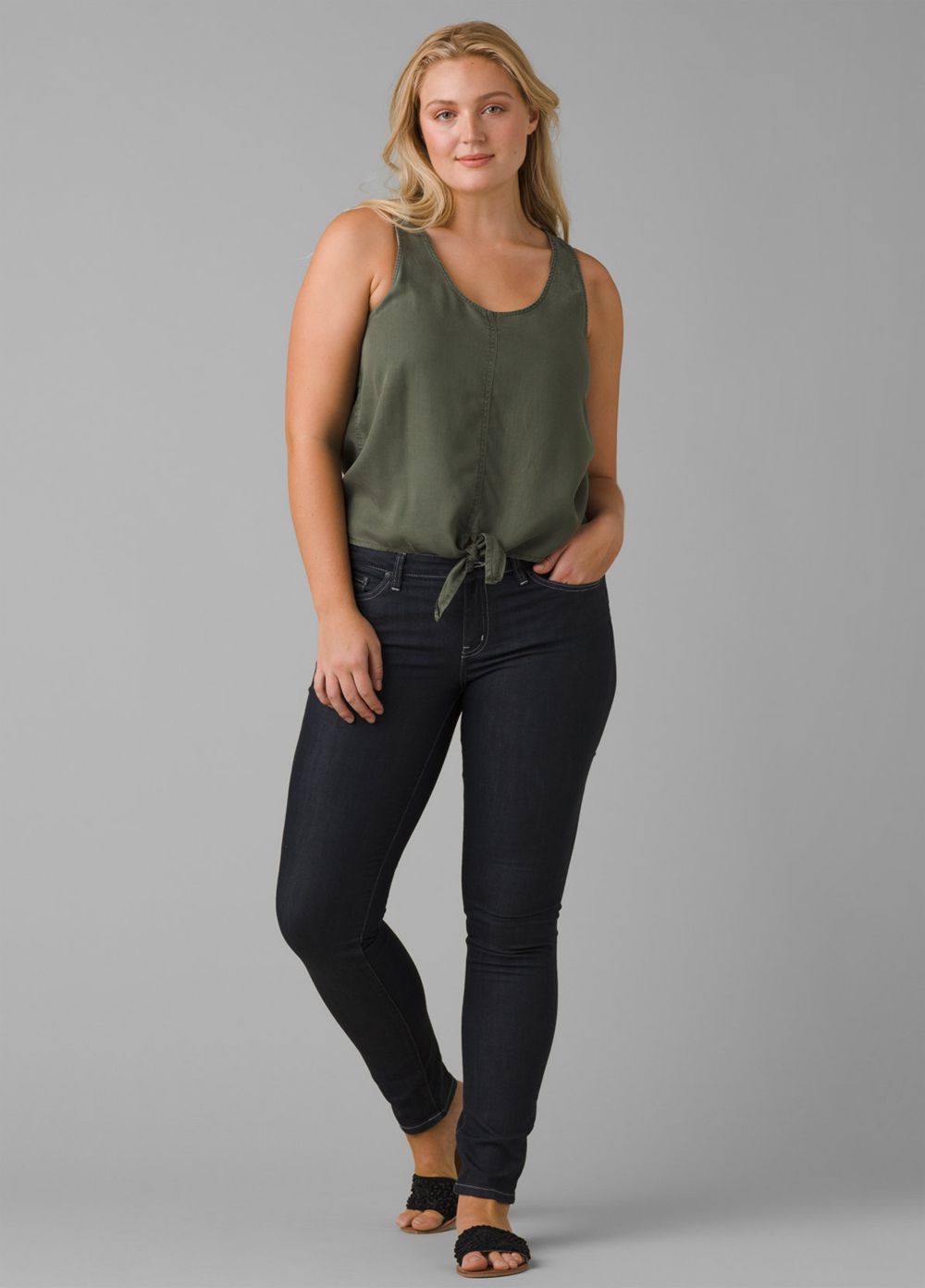 Blue Women's PrAna Kayla Jeans | BGFAQC863