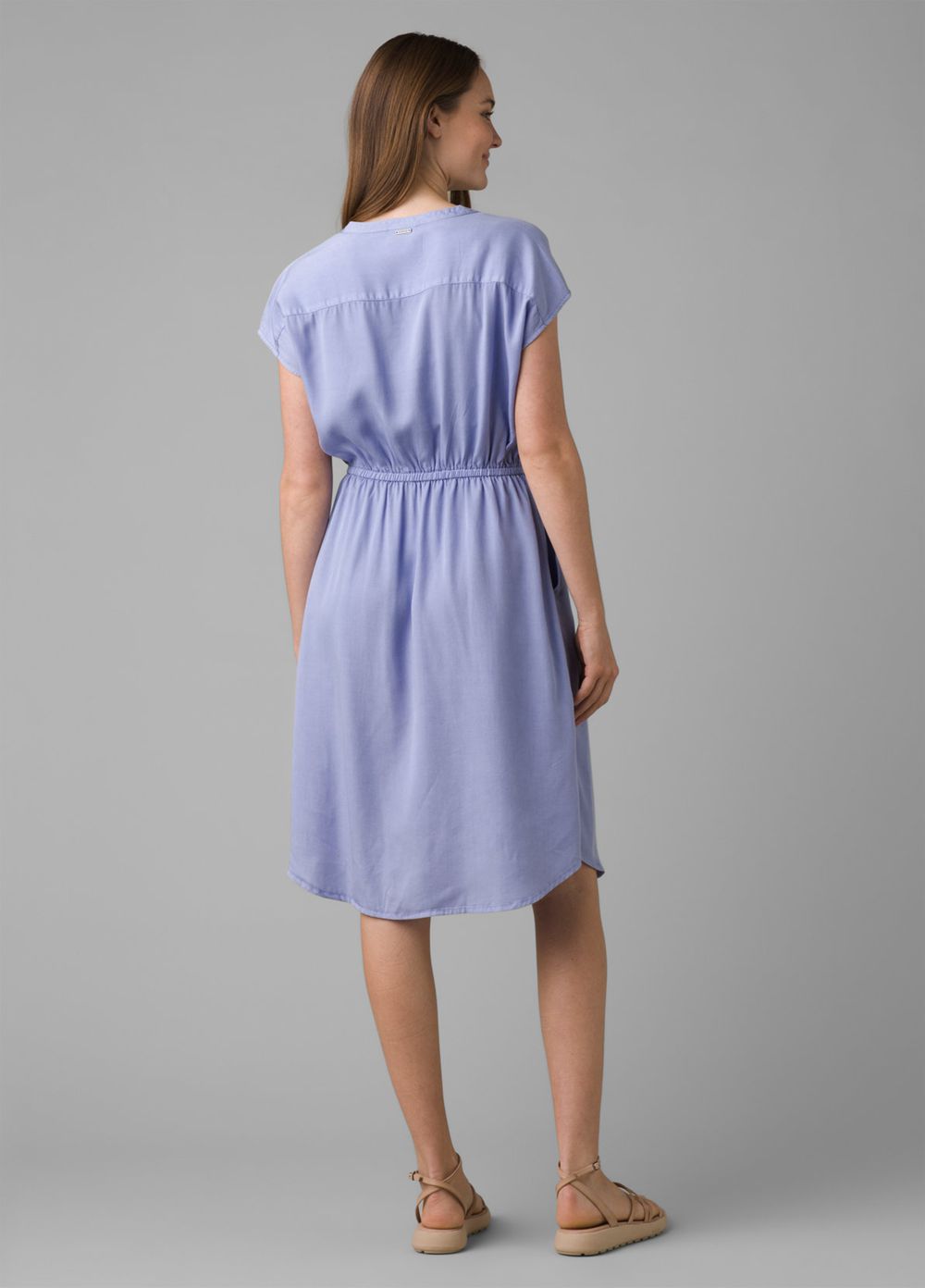 Blue Women's PrAna Lavendar Bay Dresses | KRLQYX843