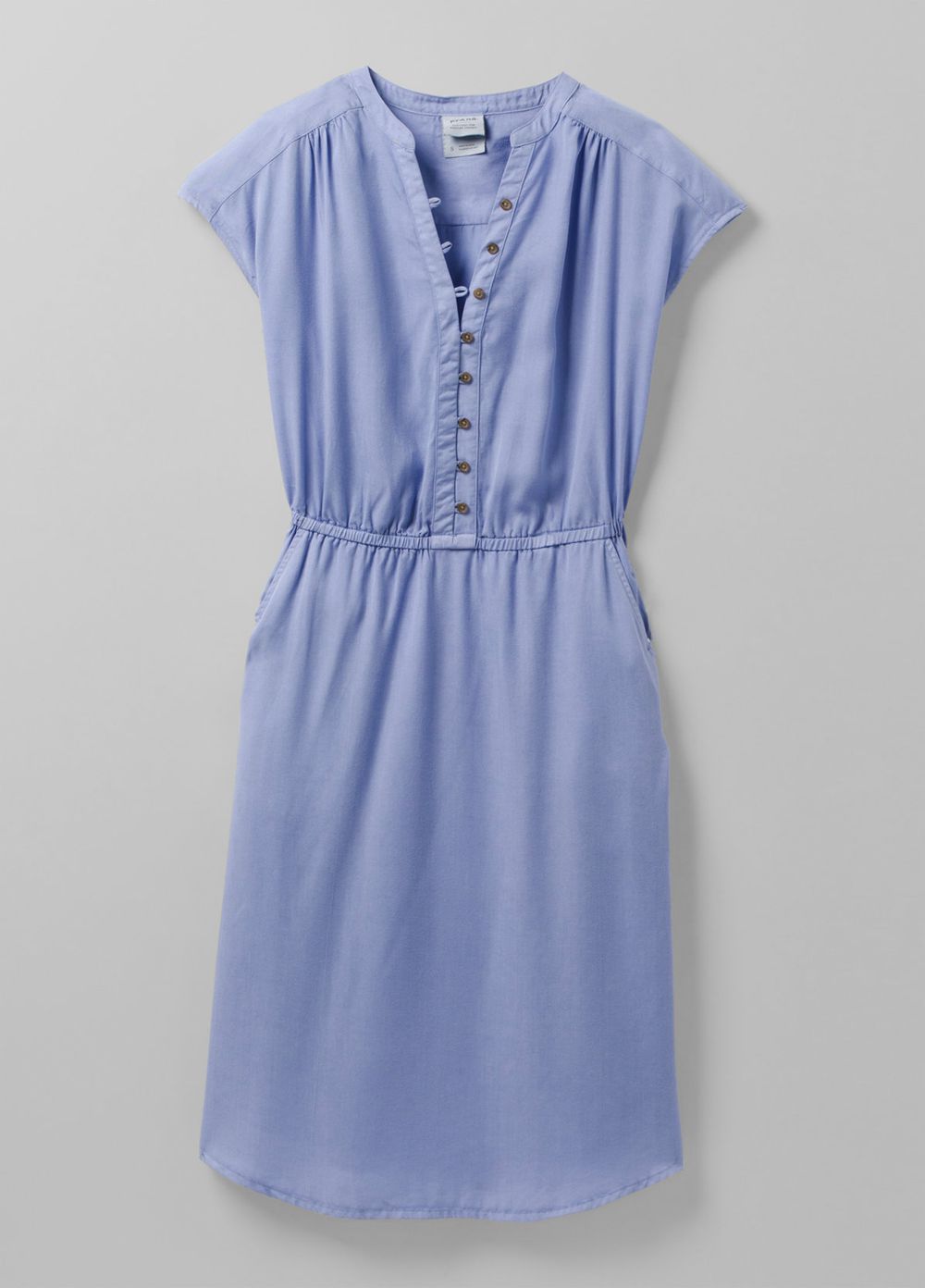 Blue Women's PrAna Lavendar Bay Dresses | KRLQYX843