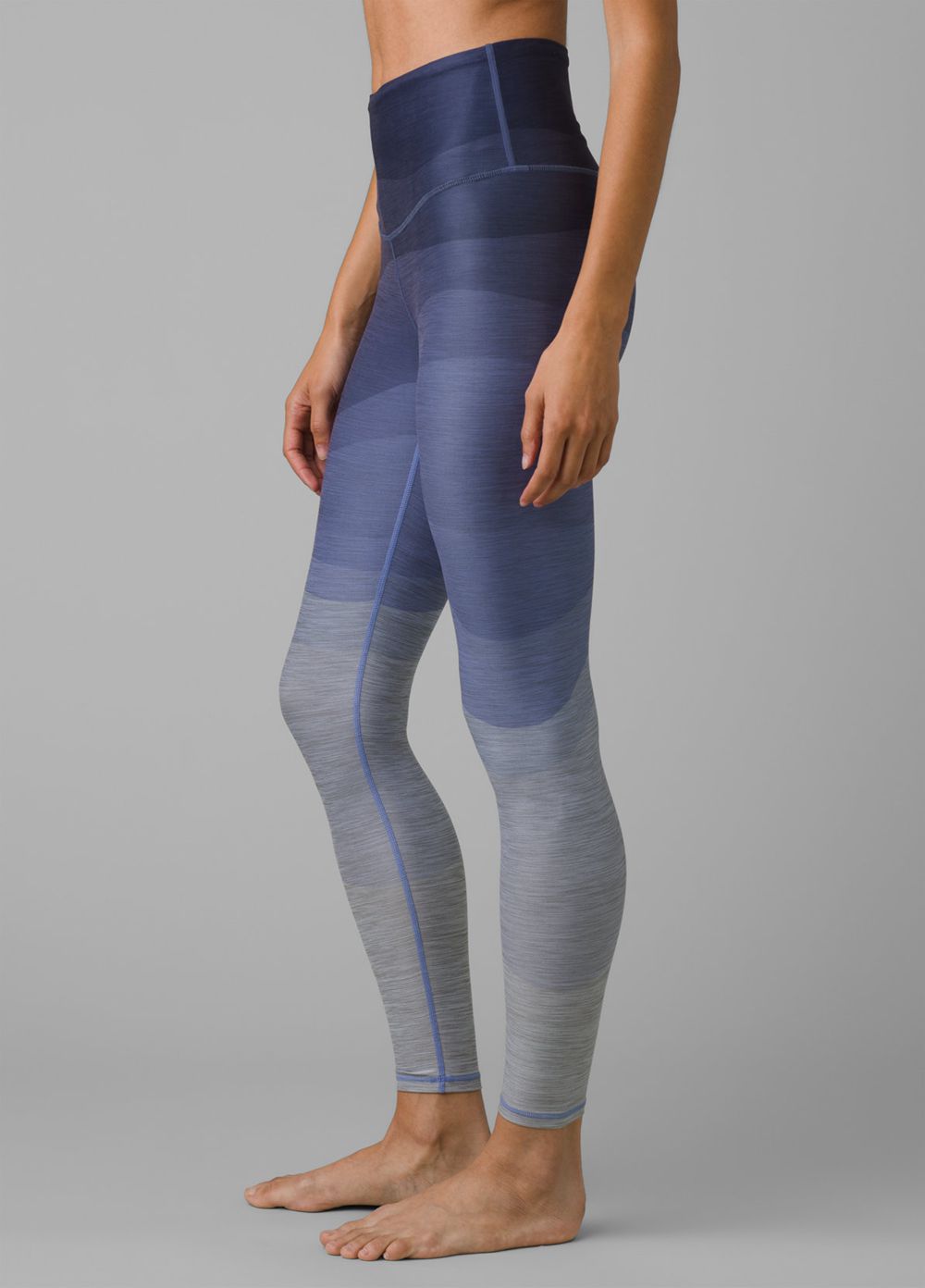 Blue Women's PrAna Layna 7/8 Leggings | NJDWTO720