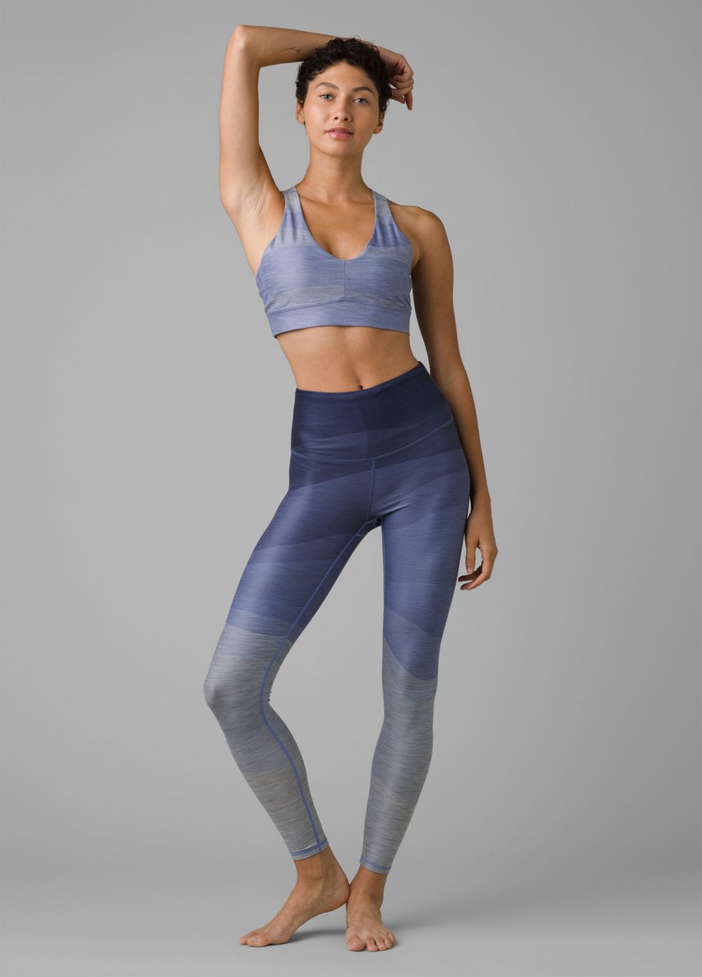 Blue Women's PrAna Layna 7/8 Leggings | NJDWTO720