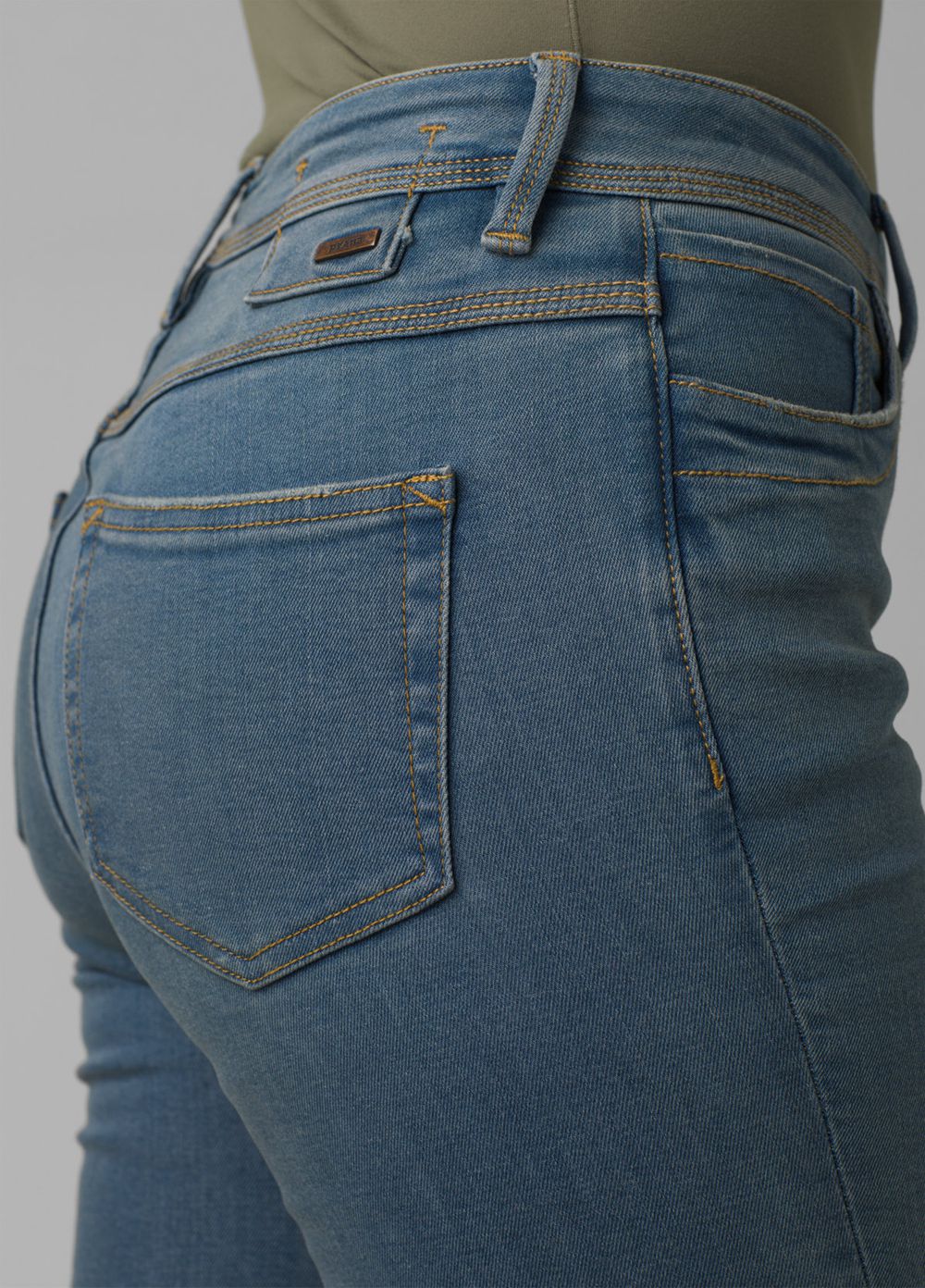 Blue Women's PrAna Soma Jeans | ZKCAEV213