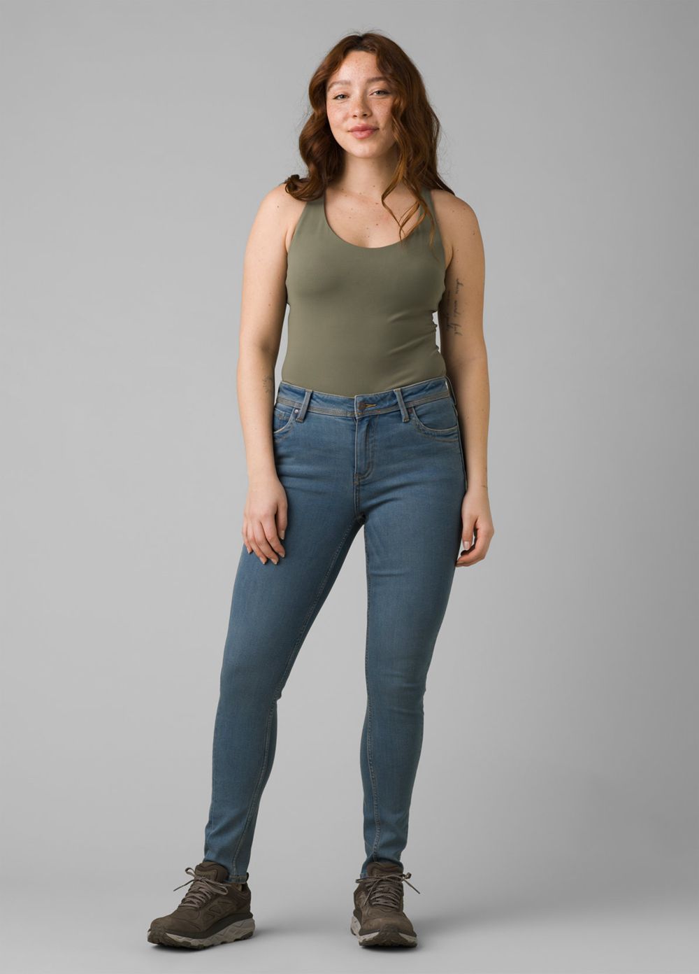 Blue Women's PrAna Soma Jeans | ZKCAEV213