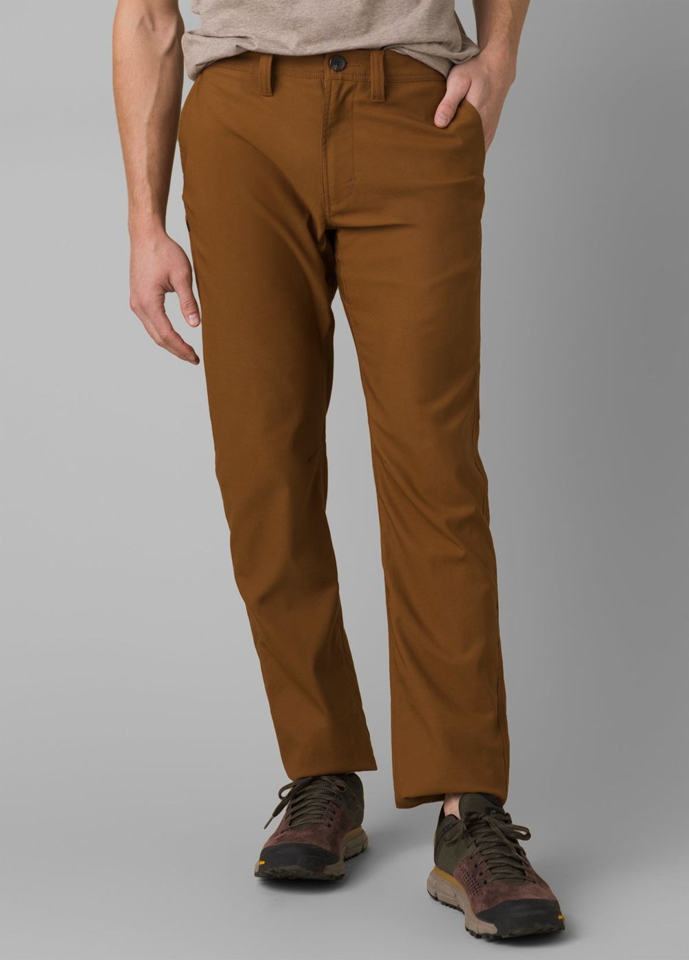 Brown Men\'s PrAna Alameda Pants | NAQBUV184