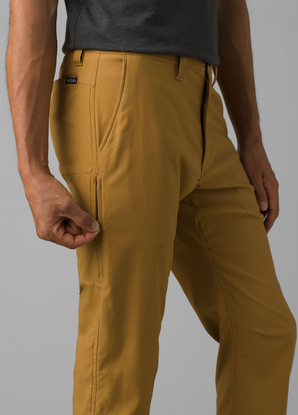 Brown Men's PrAna Alameda Pants | RKXASN012