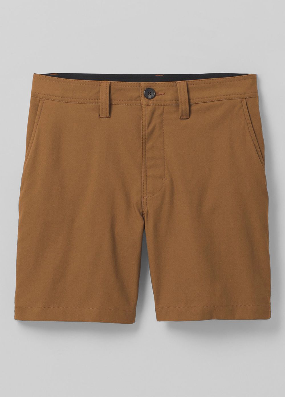 Brown Men's PrAna Alameda Shorts | ZVXRAF451