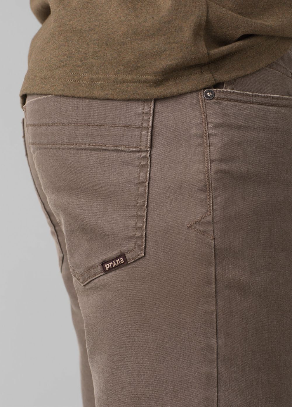 Brown Men's PrAna Bridger Jeans | HAKPLB023