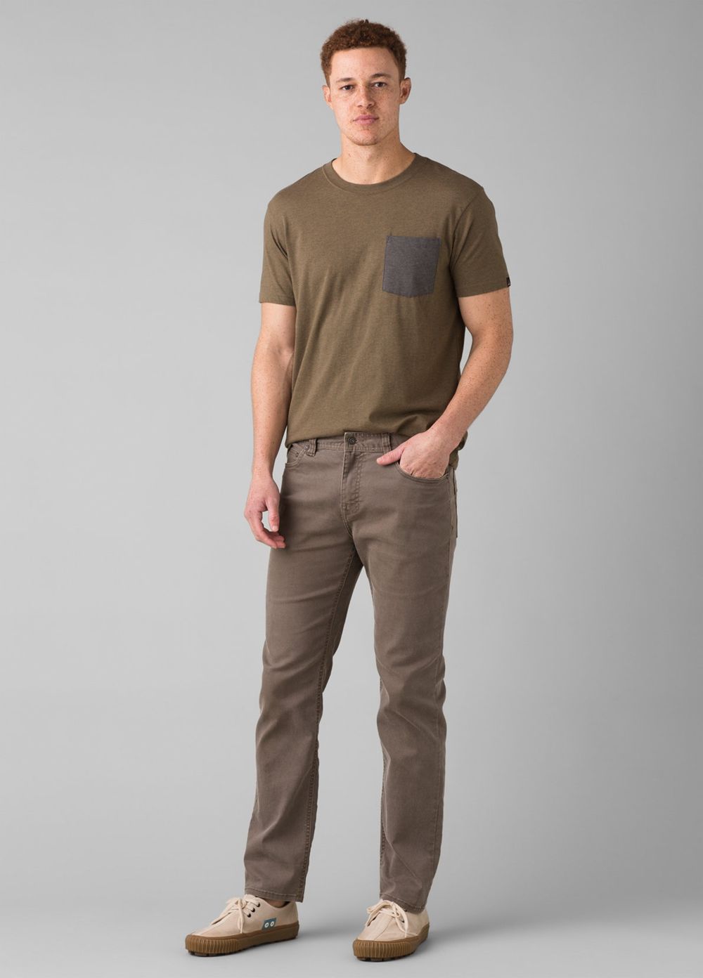 Brown Men's PrAna Bridger Jeans | HAKPLB023