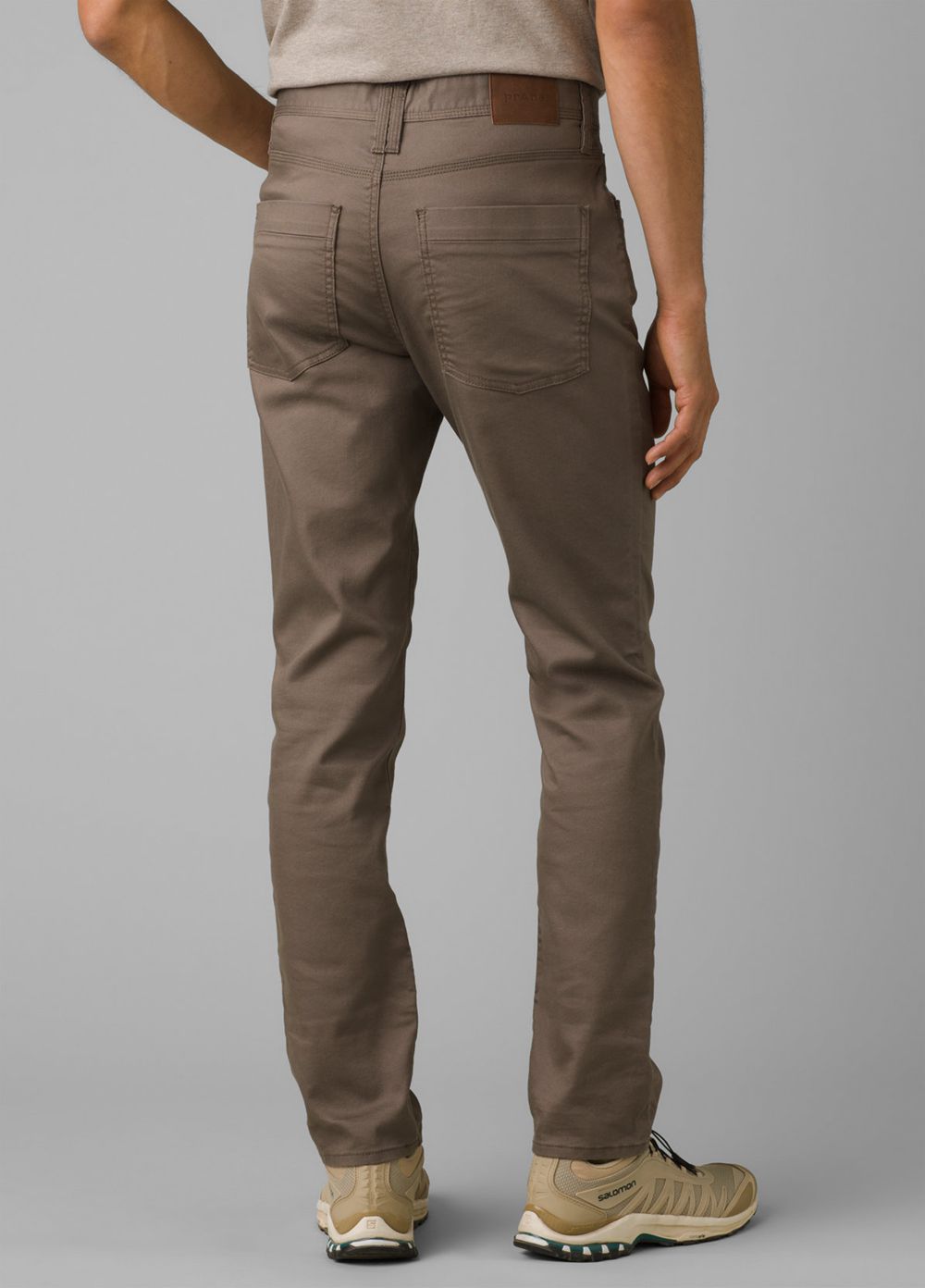 Brown Men's PrAna Bridger Slim Tapered Jeans | DNGQFP965