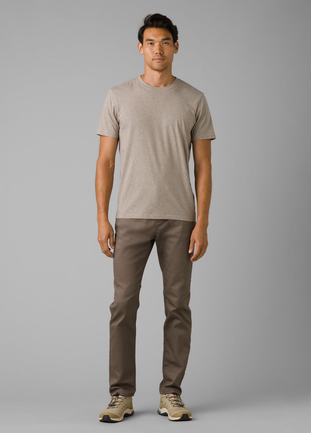 Brown Men's PrAna Bridger Slim Tapered Jeans | DNGQFP965