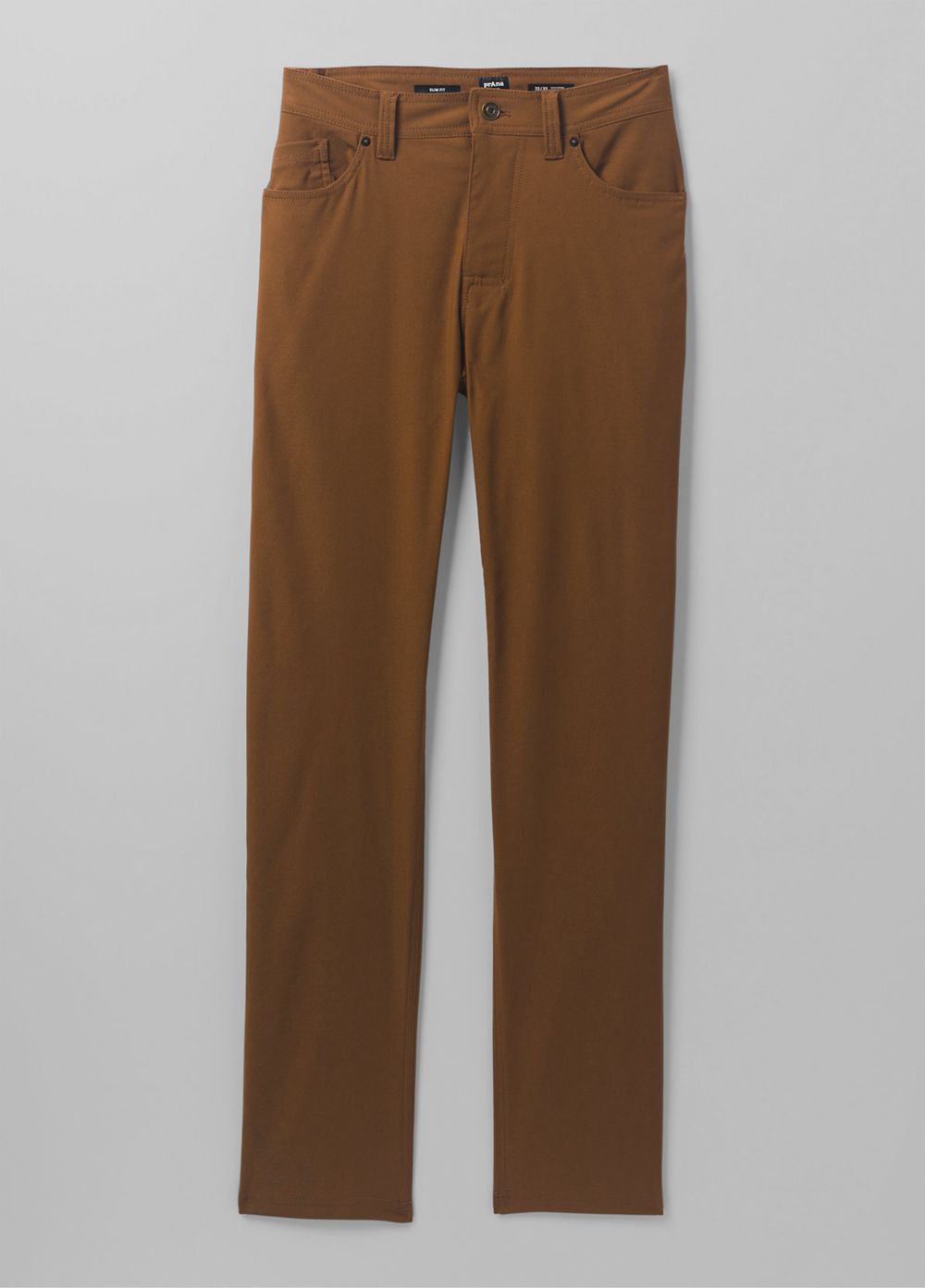 Brown Men's PrAna Brion Slim II Pants | XVRSYO931