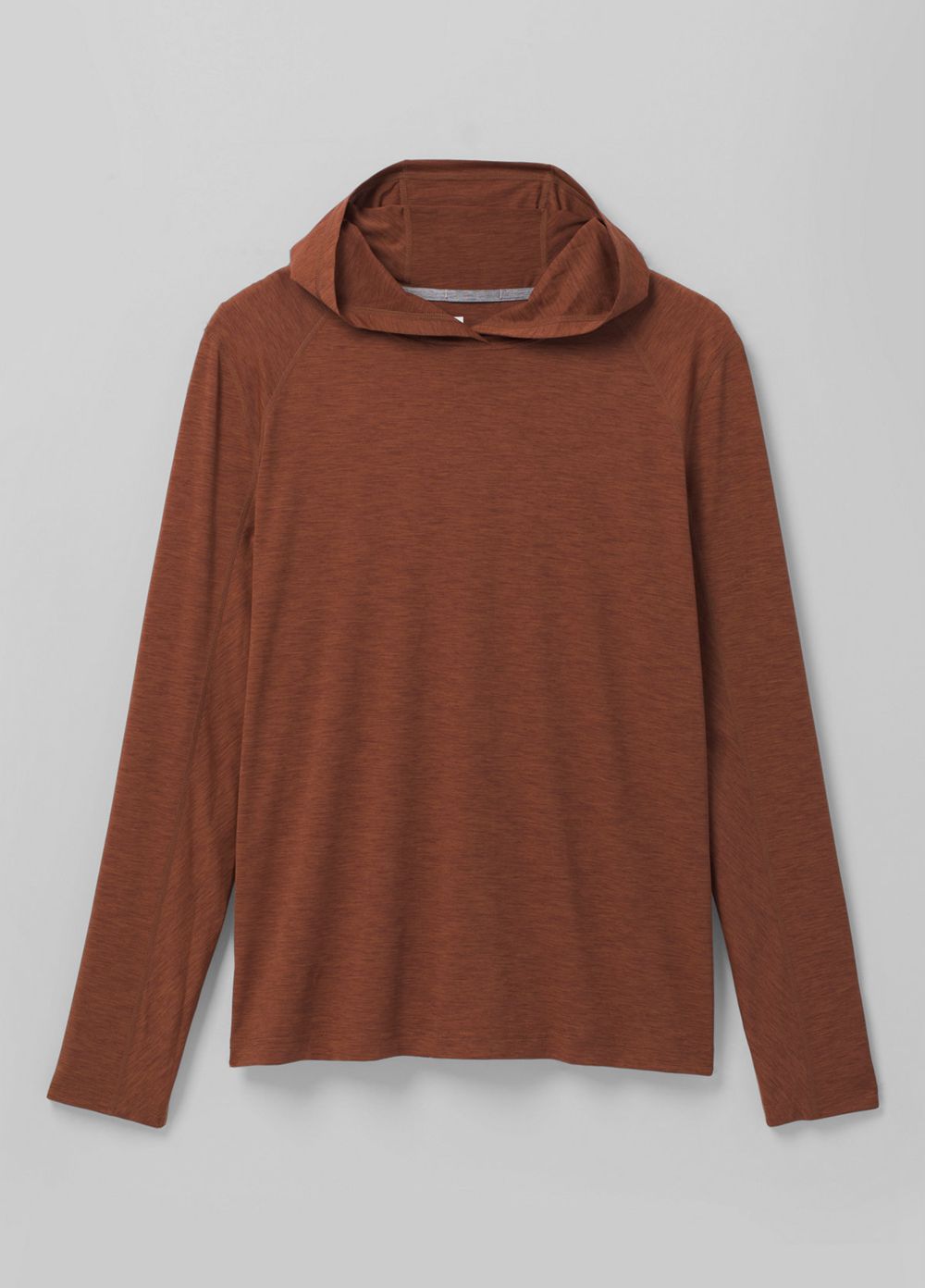 Brown Men's PrAna Calder Hoodie | EYLNVX634