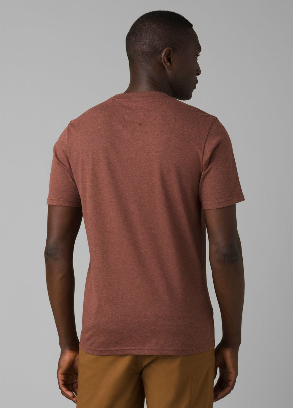 Brown Men's PrAna Como Te Llama Journeyman 2 T-Shirts | FBMKSA673