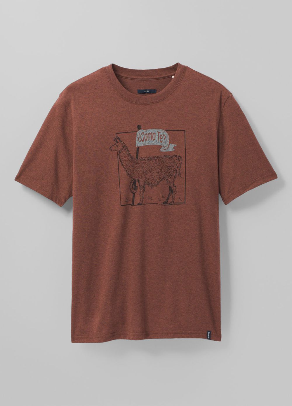 Brown Men's PrAna Como Te Llama Journeyman 2 T-Shirts | FBMKSA673