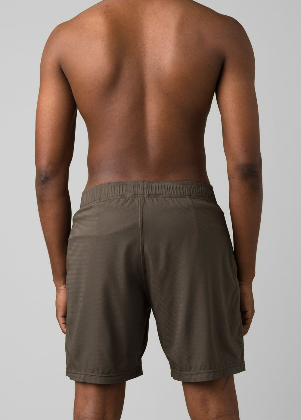 Brown Men's PrAna Heiro Lined Shorts | HEAZNI705