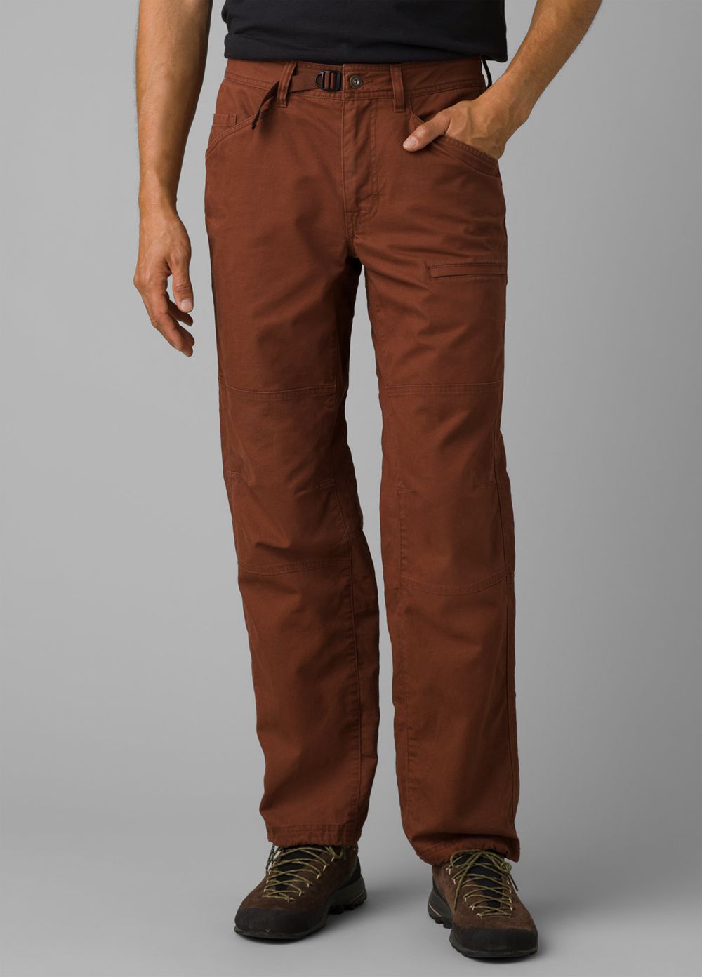 Brown Men\'s PrAna Kragg Pants | RUZVDL302