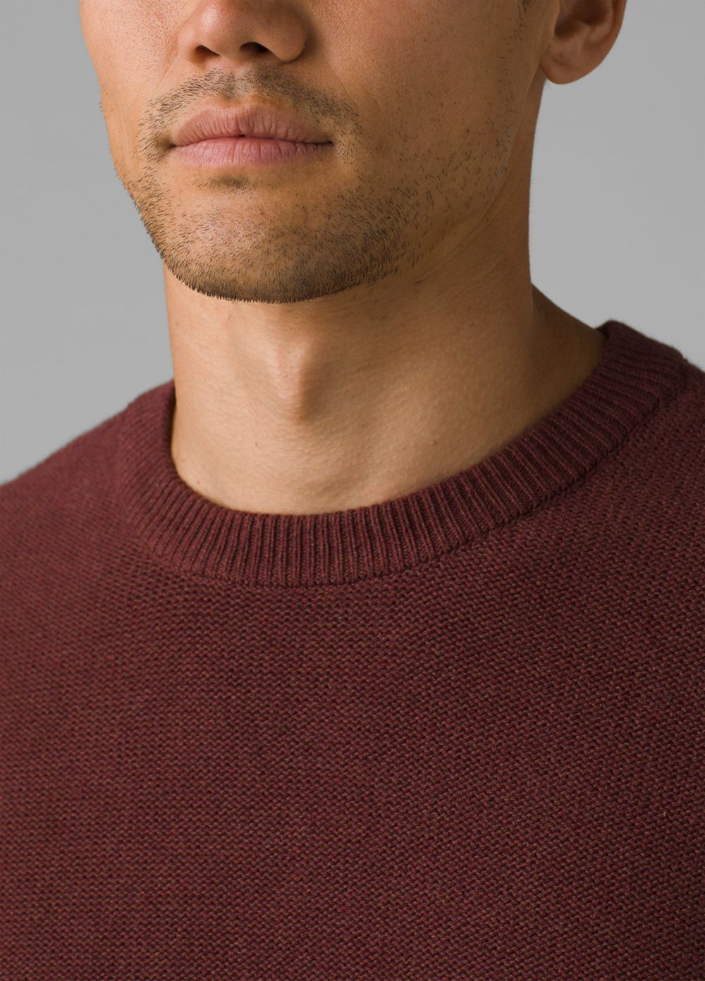 Brown Men's PrAna North Loop Sweaters | EFJCPV906