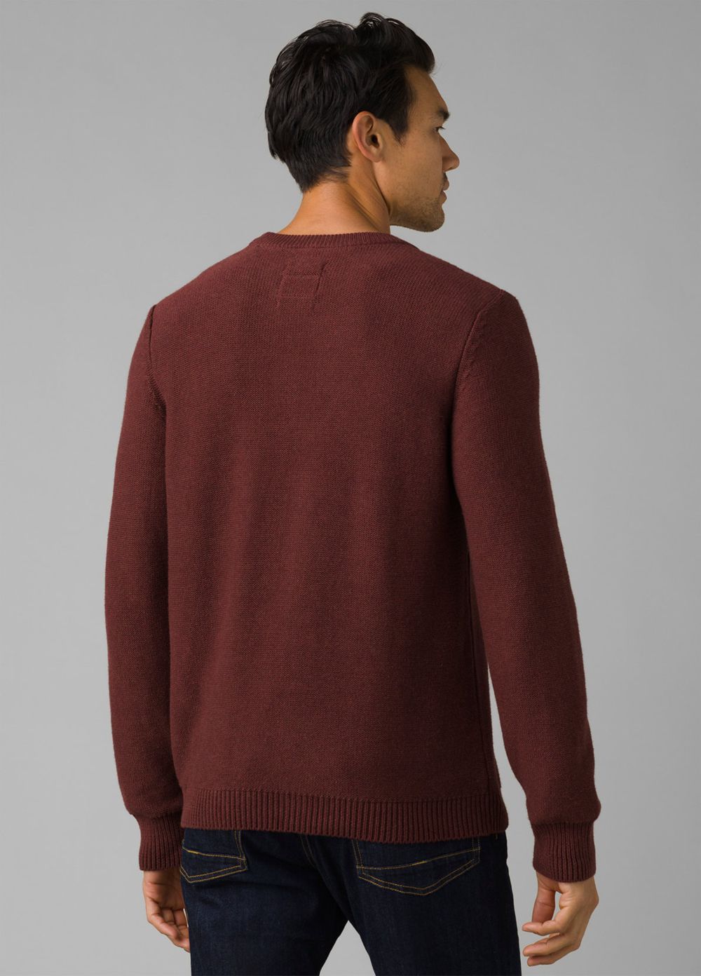 Brown Men\'s PrAna North Loop Sweaters | EFJCPV906