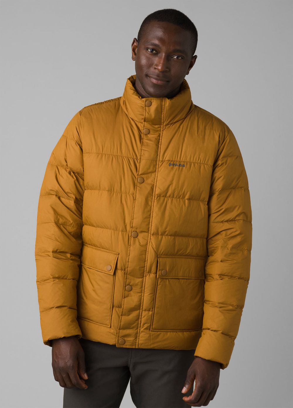 Brown Men's PrAna North Palisade Jackets | AYUXKD204