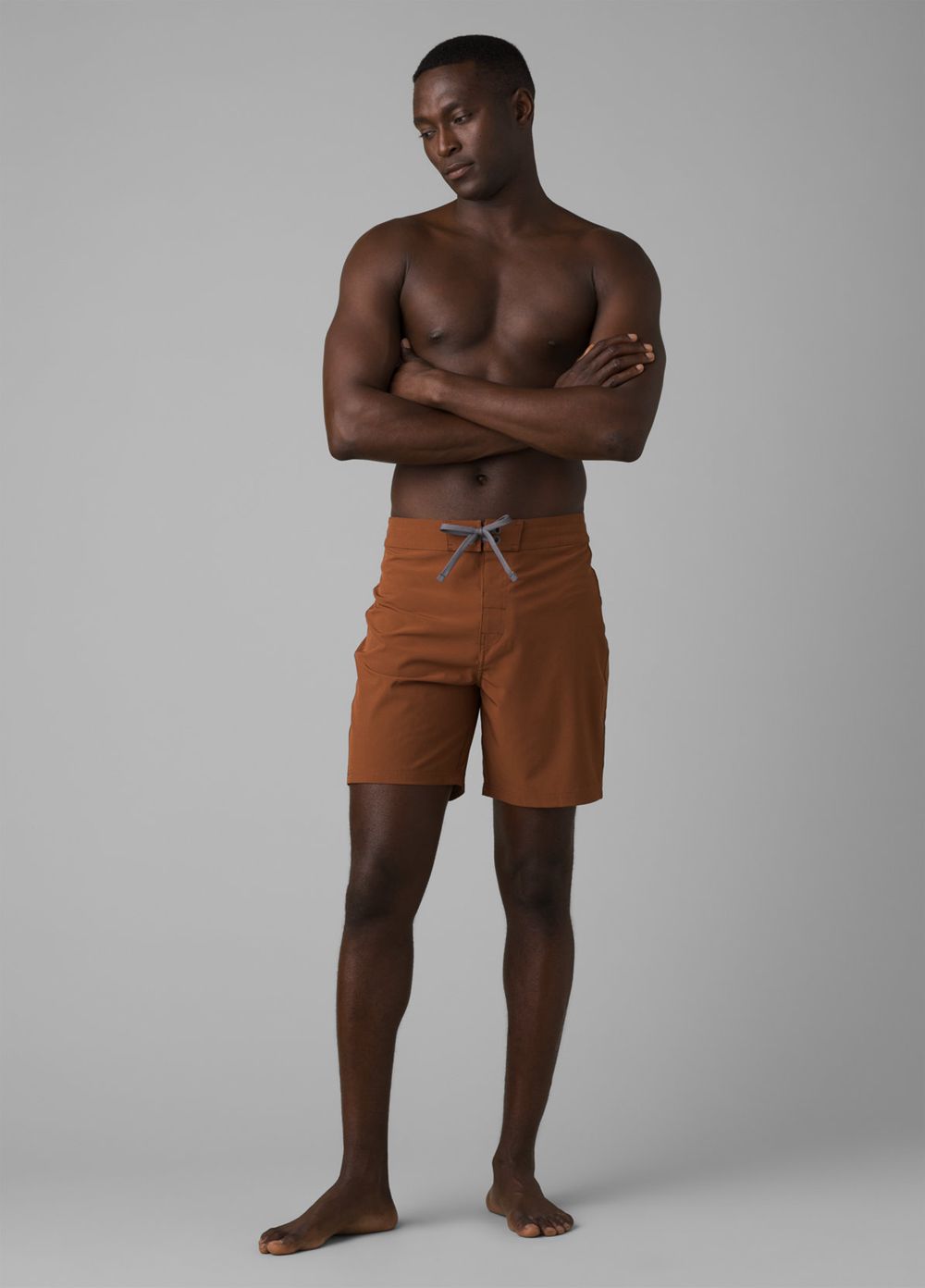 Brown Men's PrAna Riveter Boardshorts | NYGCPB982