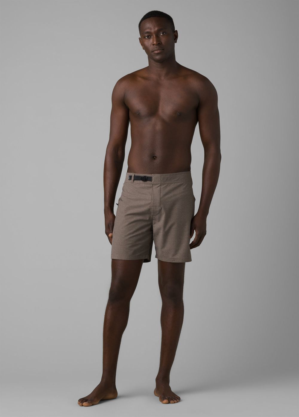 Brown Men's PrAna Rock Shock Boardshorts | GJIZTQ869