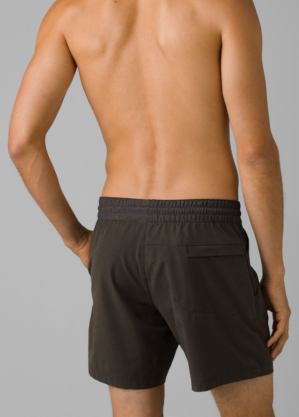 Brown Men's PrAna Slope Shorts | ADREBX074