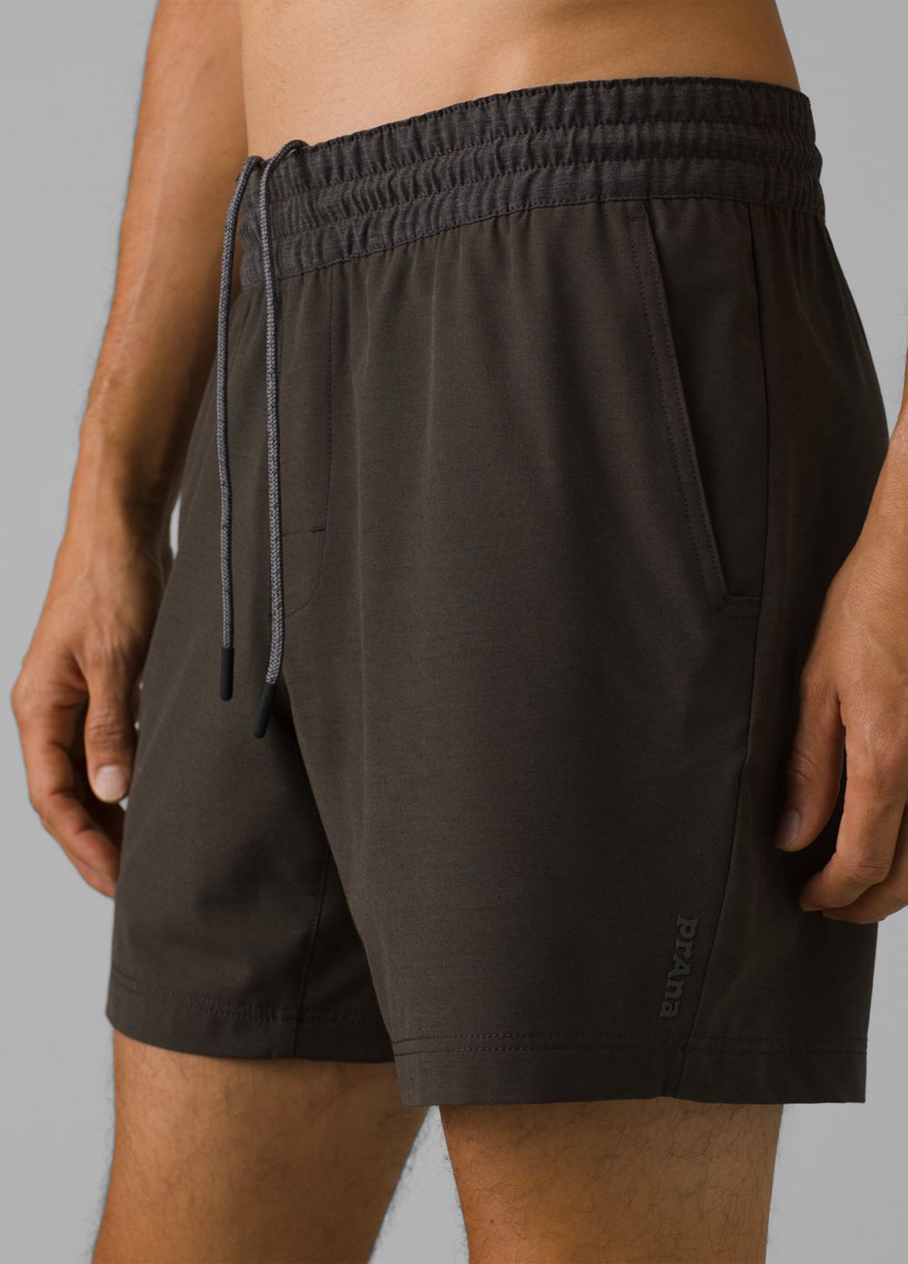 Brown Men's PrAna Slope Shorts | ADREBX074