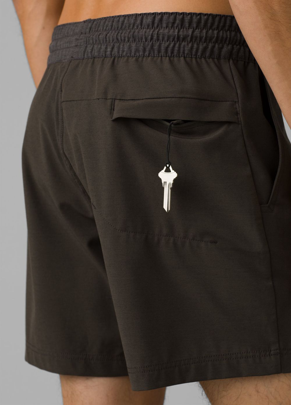 Brown Men's PrAna Slope Shorts | ADREBX074