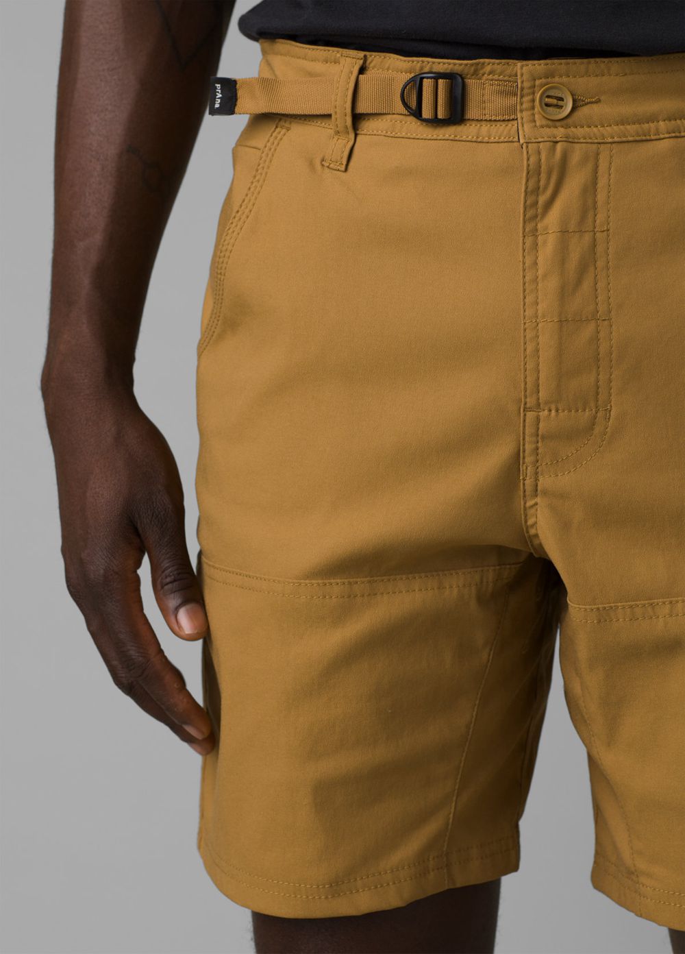 Brown Men's PrAna Stretch Zion II Shorts | JSHIEX263