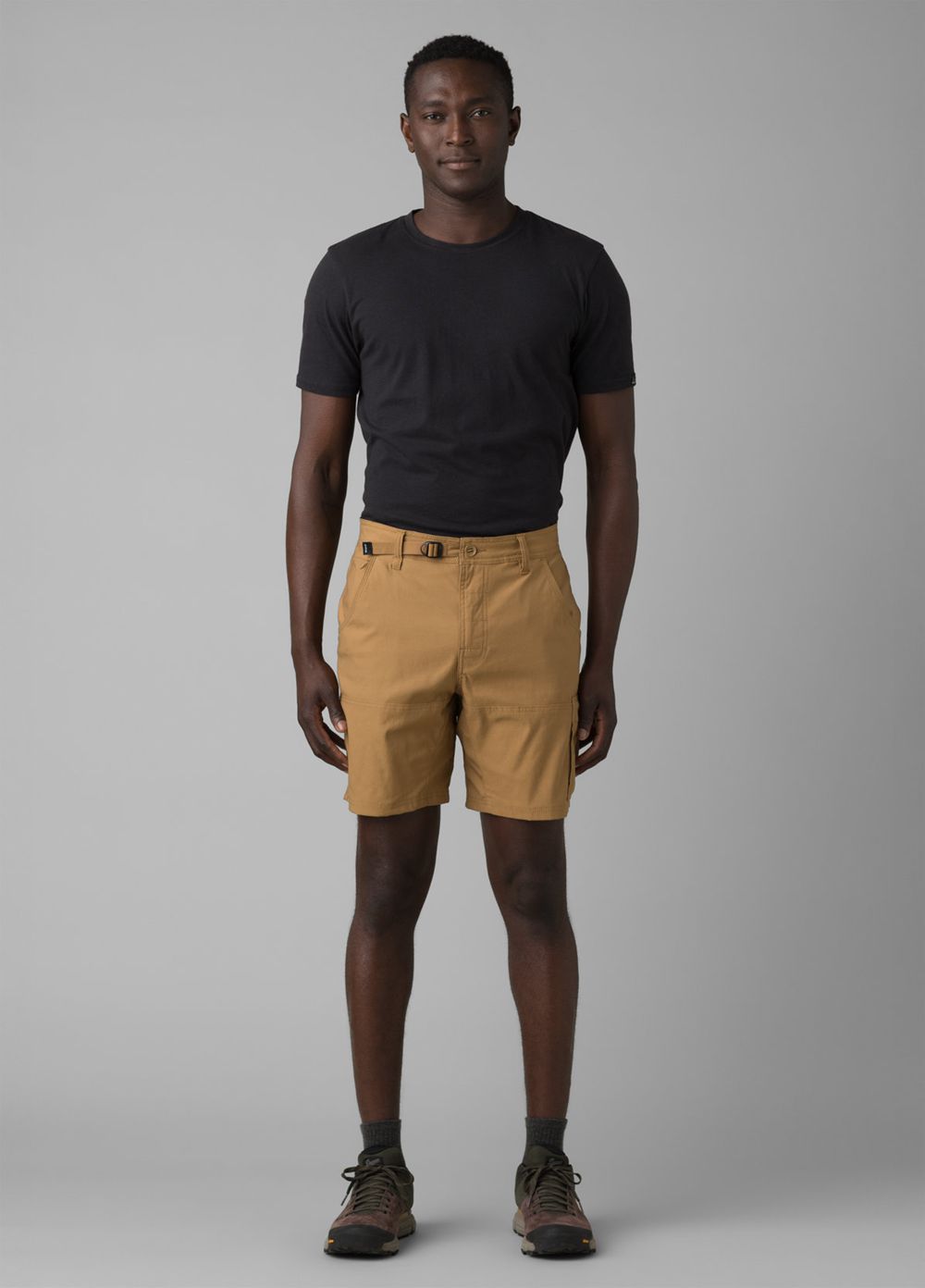 Brown Men's PrAna Stretch Zion II Shorts | JSHIEX263