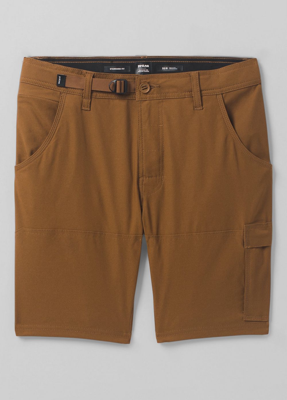 Brown Men's PrAna Stretch Zion II Shorts | OMHGCS203