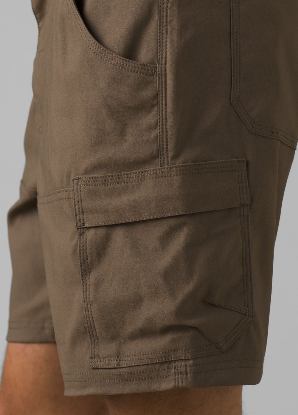 Brown Men's PrAna Stretch Zion II Shorts | PFDGWZ459