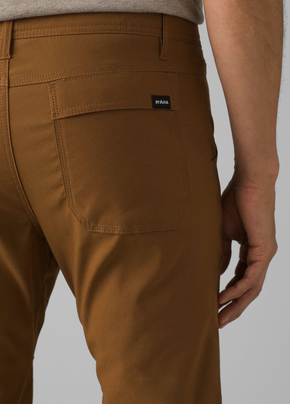 Brown Men's PrAna Stretch Zion Slim II Pants | AZGPRV574