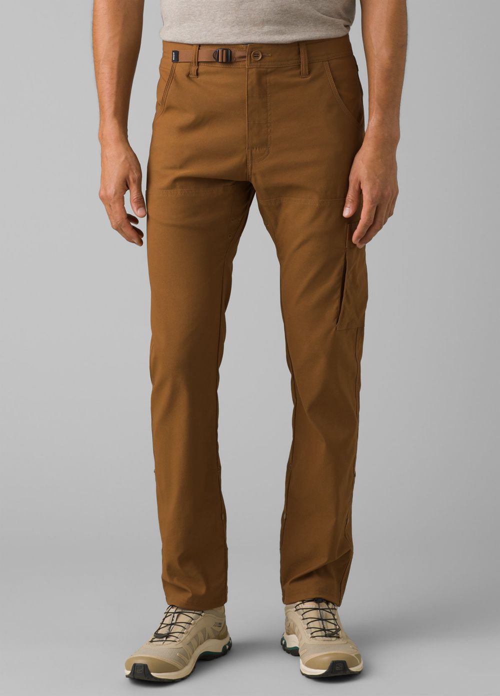 Brown Men\'s PrAna Stretch Zion Slim II Pants | AZGPRV574