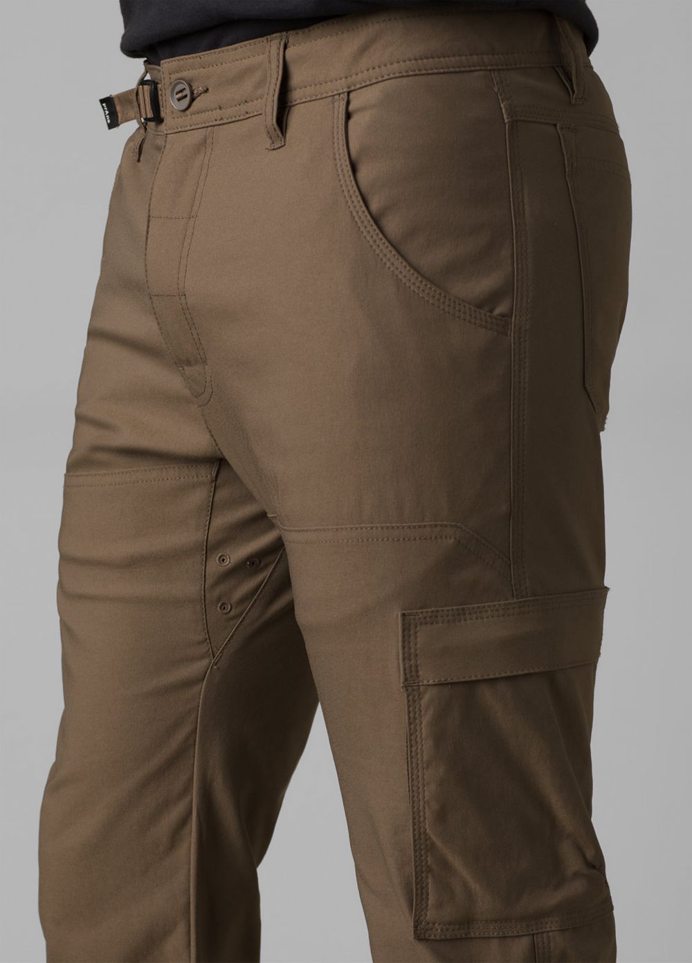 Brown Men's PrAna Stretch Zion Slim II Pants | MPDOBY423