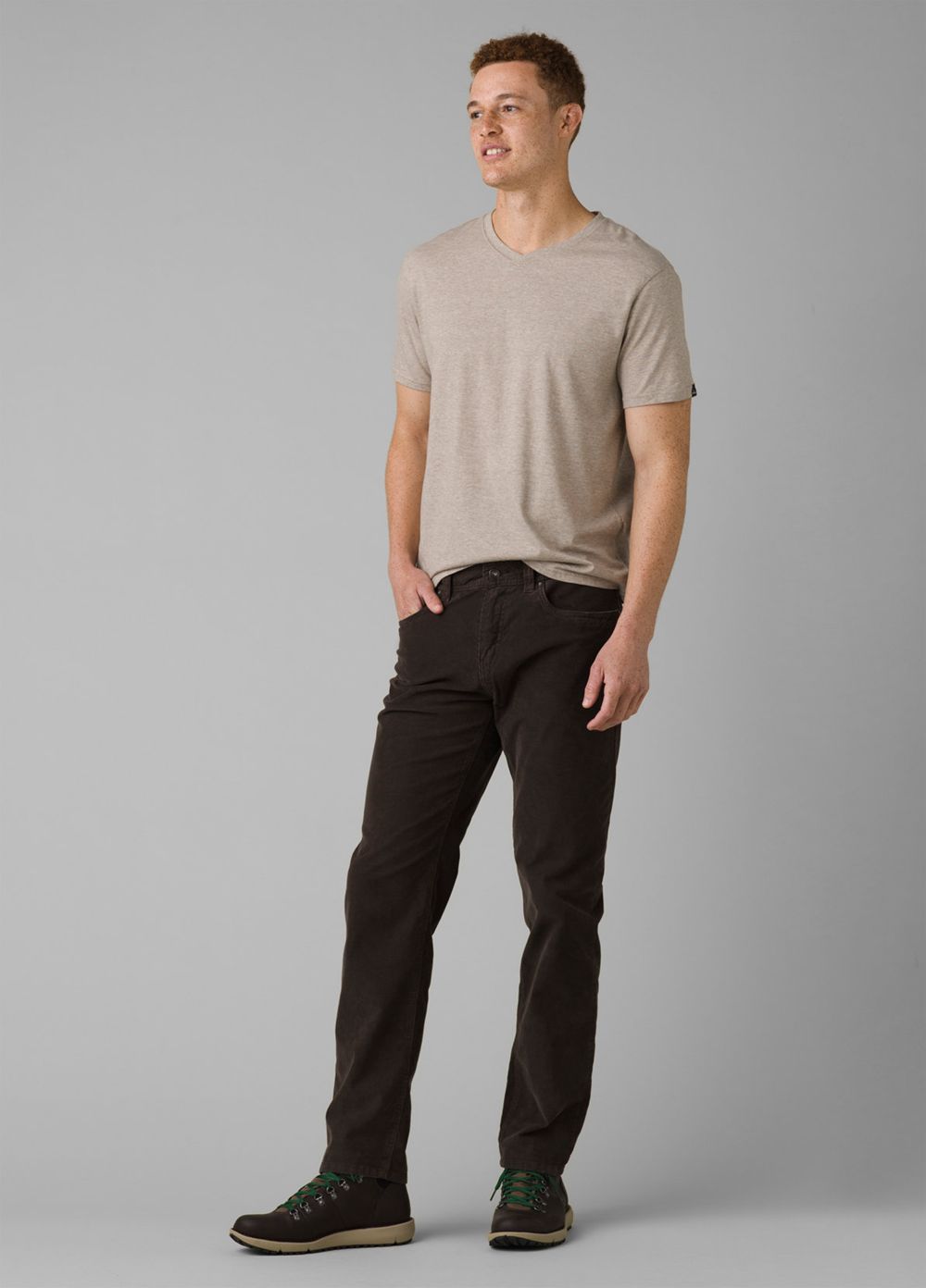 Brown Men's PrAna Sustainer Pants | BXIEHC629