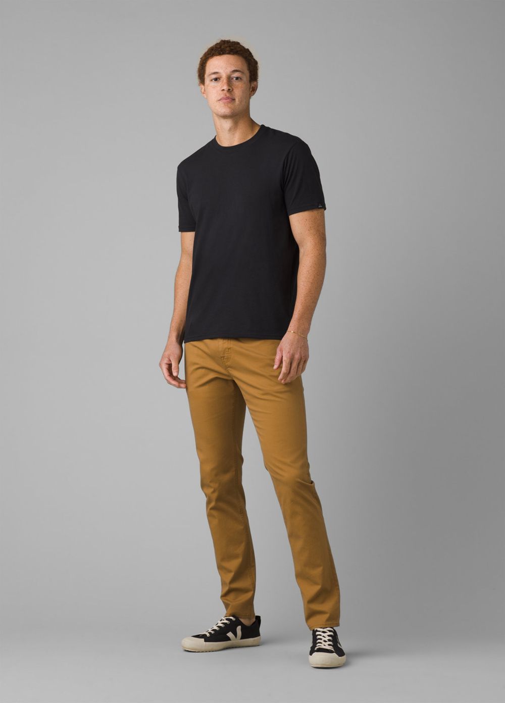 Brown Men's PrAna Ulterior Slim Pants | IFSWVK362